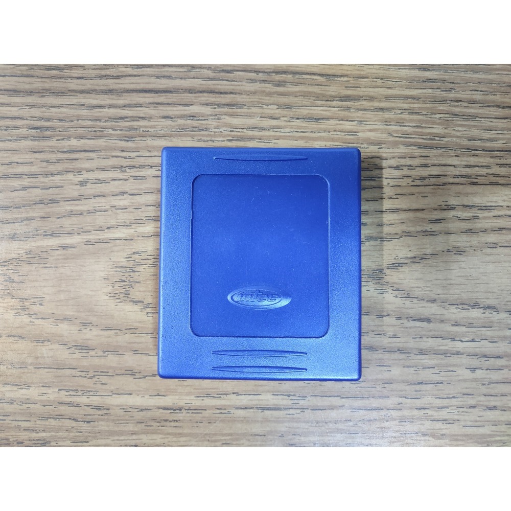 Intec Blue Game Boy Color GBC Game Cartridge Single Storage Case Protector